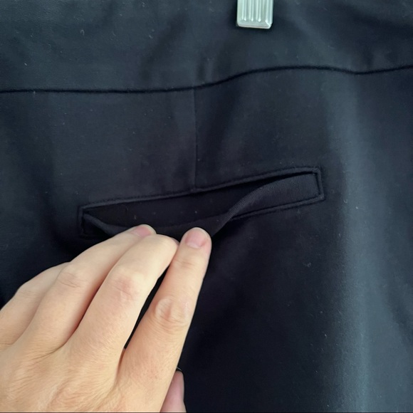 Northern Reflections Black Jersey Pants Size 14 Ankle - Picture 5 of 9